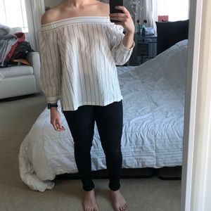 Off the shoulder top